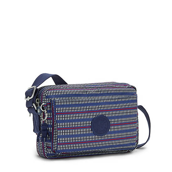 Kipling Abanu Medium Printed Crossbody Táska Kék | HU 1022HA